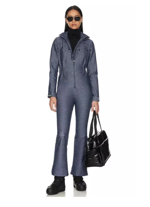 Suit gray ski