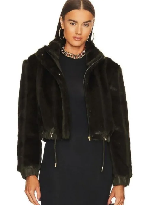 Jacket short cuddly winter