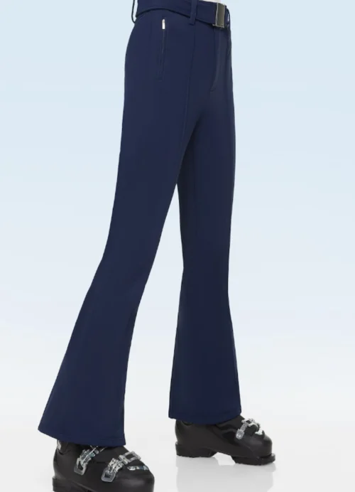 Blue ski pant winter