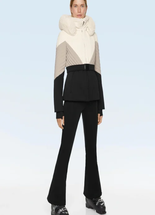 Tri-tone ski jacket