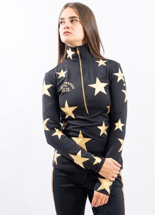 Black/gold stars goldbergh pully