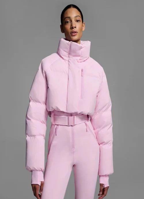 pink BLUE CORDOVA ski suit