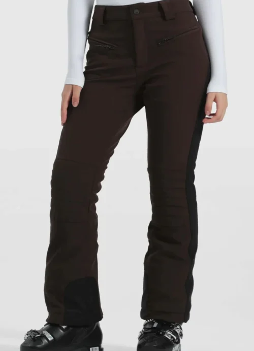 brown  ski pants
